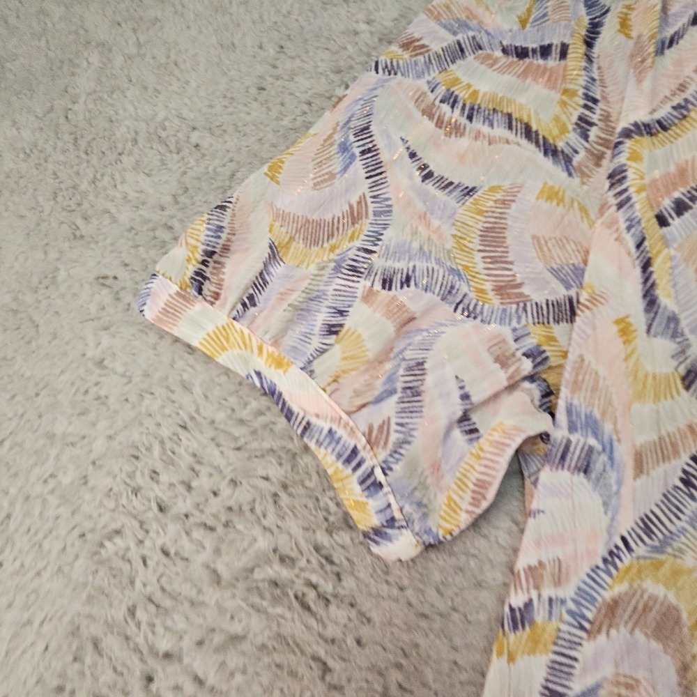 Lovestitch Dress Womens XL Maxi Lagenlook Cottagecore Festival Coastal Empire - Picture 5 of 16